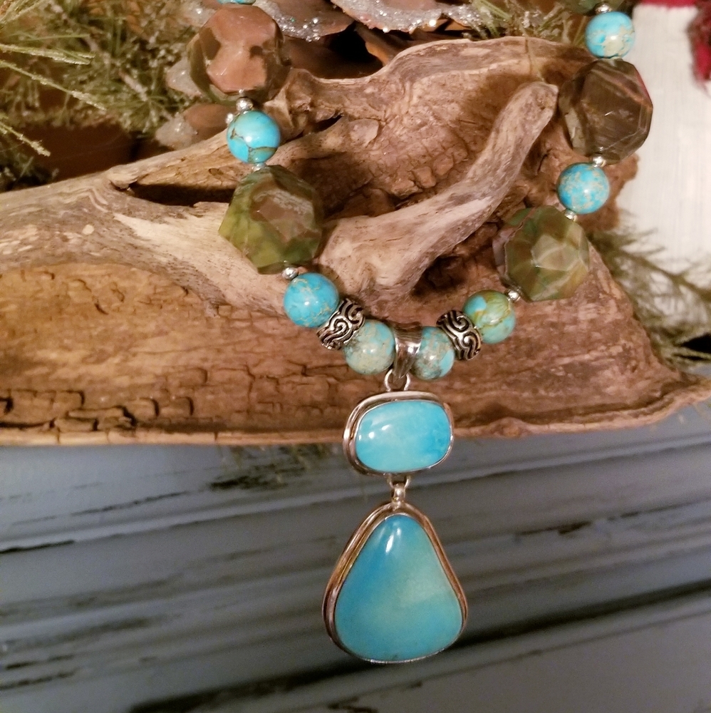 Authentic Native American Turquoise Sterling